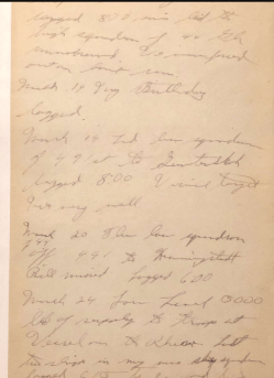 Burns Documents (Diary) #3