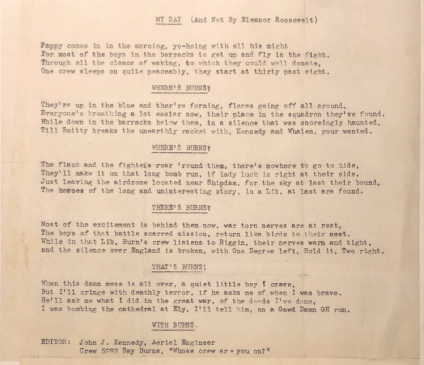 Burns Documents (Kennedy Song) #6