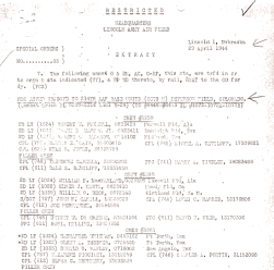 Wally Account of Service #6